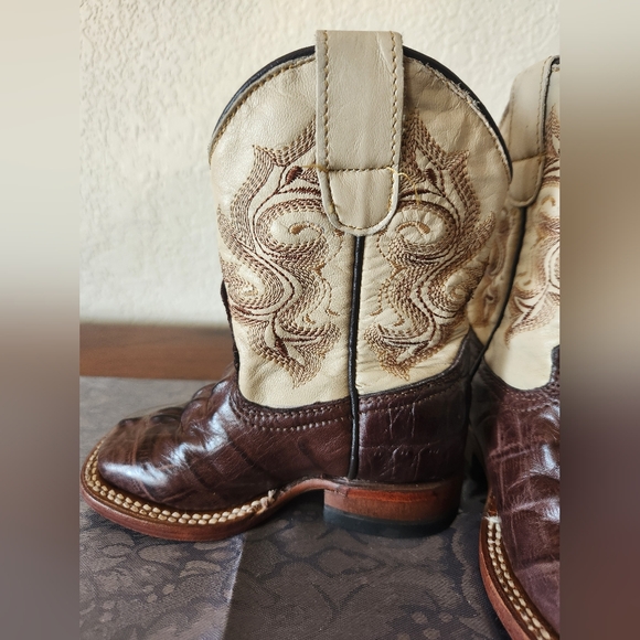 Tanner Mark Kids' Caiman Boot - Picture 2 of 14
